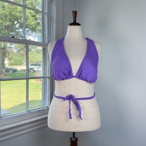 Wild Fable Pastel Lavender Purple Bikini Bathing Suit Top 1X 16 18 Plus Size